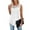 White, variant on Sleeveless Tops sleeveless shirts for women Basic Shirts wide strap tanks Flowy Tank Long Tank Tops Casual Blouses camisole tops for women Lounge Blouse women's tanks & camis White M