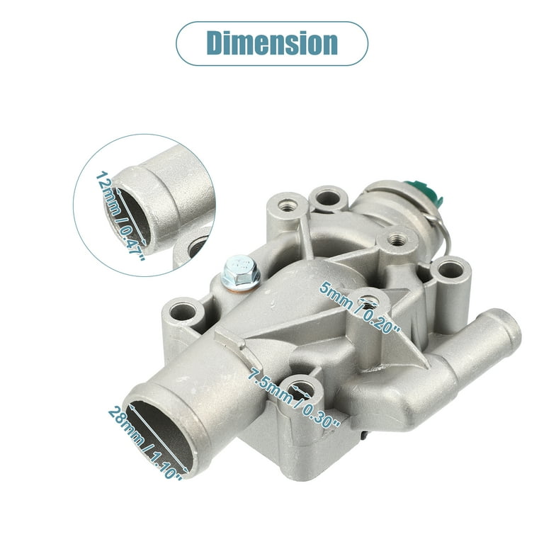 Unique Bargains Engine Coolant Thermostat Housing Assembly No
