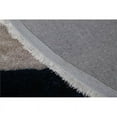 thumbnail image 5 of MDA Home Mateos Shag Gray/White/Navy Blue Polyester Area Rug - 7' X 7' Round, 5 of 5