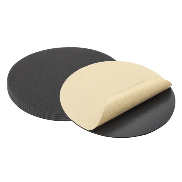 Almohadillas de muebles EVA de 6.7 pulgadas, paquete de 5, almohadilla de espuma de 2mm de grosor, redonda, adhesiva, antideslizante, a prueba de golpes