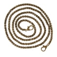 thumbnail image 2 of BLESIYA 4-6pack 120cm Twist Metal Chain Handbag Purse Strap DIY Bag Accessories Bronze 6 Pcs, 2 of 8