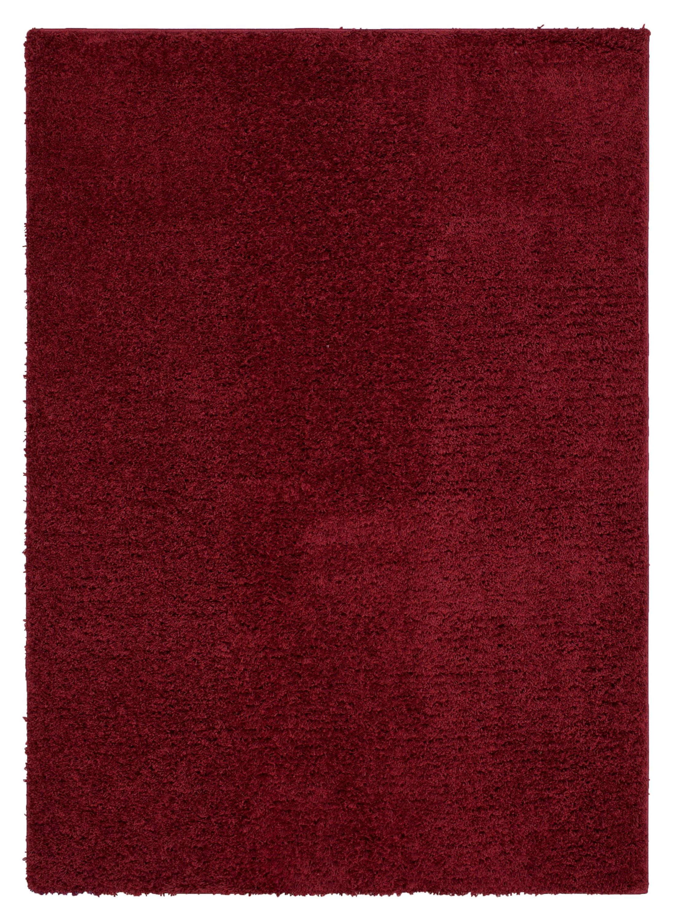 Mohawk Home Willow Creek Solid Shag Area Rug, Red