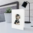 thumbnail image 5 of DistinctInk Greeting Card / Note Card - Skye Terrier Puppy Graduation - PACK of 5, 5 of 7