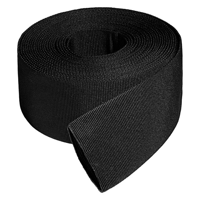 Manguito protector de manguera hidráulica de 8 m resistente al desgaste para cable de soplete de soldadura Ancho 9cm