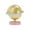 Yellow, variant on Lume Wear Globe Shape Double Layer Candy Storage Container A Decorative Clear Dessert Jar With Lid For Wedding Birthday And Home Party. An Airtight Treat Box For Candies And Snacks