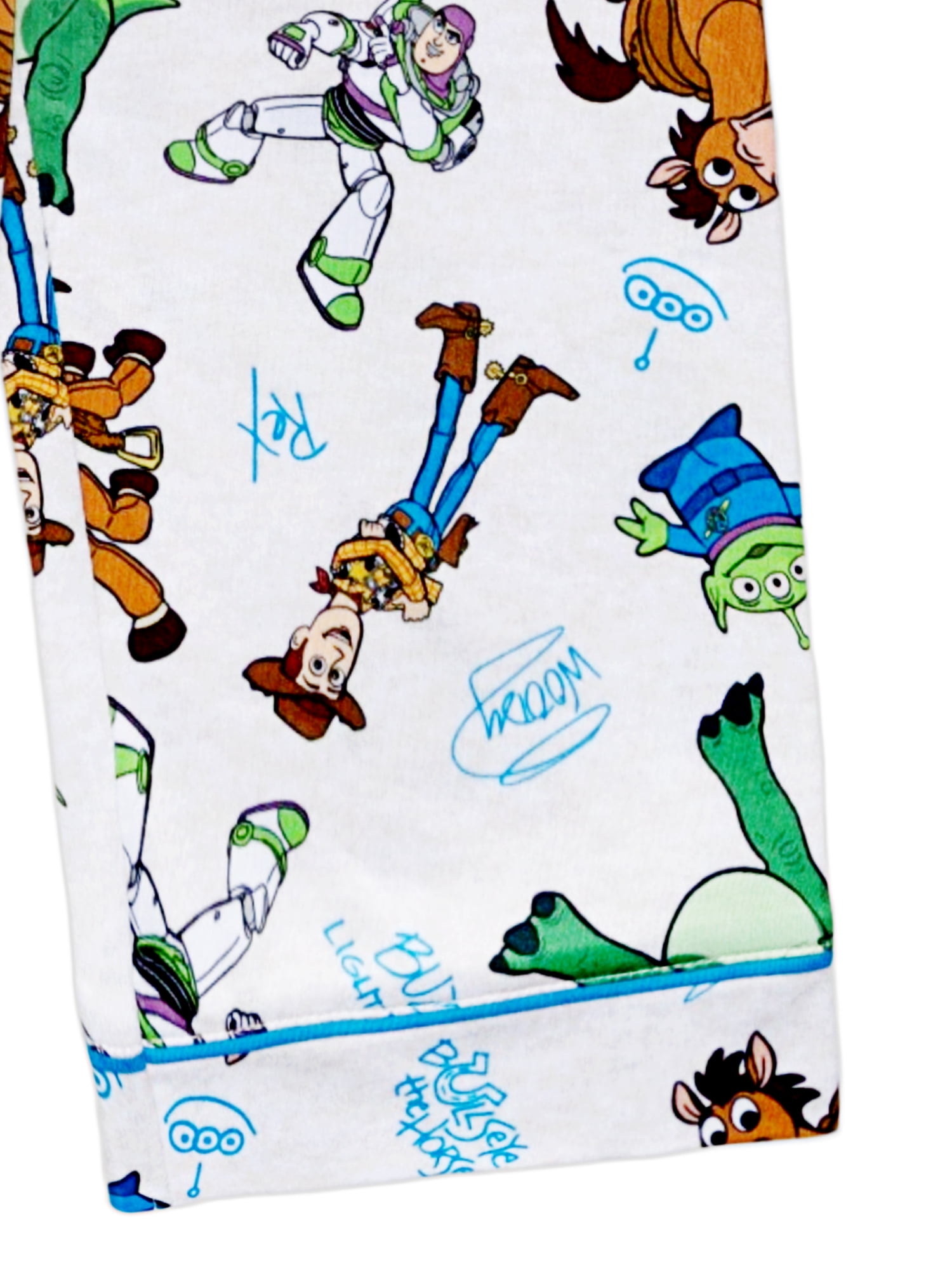 Toy Story Boys Short Sleeve Coat and Pant Pajama Set, 2-Piece, Sizes 4-12