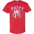 thumbnail image 3 of Inktastic Happy 4th Fourth of July Firework T-Shirt, 3 of 5