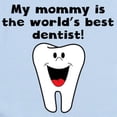 thumbnail image 2 of CafePress - My Mommy Is The Words Best Dentist Body Suit - Baby Light Bodysuit, Size Newborn - 24 Months, 2 of 4