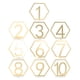 thumbnail image 1 of Houderco 10Ud Soportes De Números Para De En Acrílico Dorado Con Acabado Fino, 1 of 7