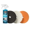 thumbnail image 1 of Kit de pads de pulido Chemical Guys BUFX703 473 ml 6,5", 1 of 9