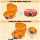 thumbnail image 3 of [Funda] Secure Lock Nimuw para Beats Powerbeats Pro 2, color naranja transparente, 3 of 8