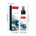 thumbnail image 3 of Car Glass Mark Remover 100Ml, Scratch Remover With Protective Coating Cleans Stubborn Marks & Es Clarity, Suitable For Car Windshields Windows And Various Glass Surfaces, 3 of 7