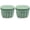 Sage Green, variant on Garden In-Ground Worm Composter Outdoor Farm Compost Bin 7 Gallons BPA-Free Composting System for Raised Garden Beds Sage Green, Twin Pack