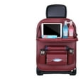 thumbnail image 1 of Sac de Rangement pour Siège Auto Sac Suspendu Siège Auto Sac de Rangement en Cuir pour Dossier d'Enfant Décoration de Table à Manger Pliable, 1 of 4