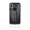 thumbnail image 1 of MightySkins LIFIPXS-Thin Blue Line Skin Decal Wrap for LifeProof Fre iPhone XS Case Sticker - Thin Blue Line, 1 of 4