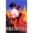thumbnail image 3 of Vintage Apple Collection 17x24 Black Modern Framed Museum Art Print Titled - feria_sevilla, 3 of 5