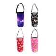 thumbnail image 1 of 4 Uds neopreno aislado 30 vaso portavasos bolsa reutilizable portavasos bolsa bebidas manga para acampar senderismo Baoblaze  none, 1 of 8