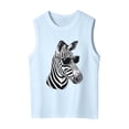 thumbnail image 3 of Tiijoy Girls Summer Sleeveless Tops Casual Loose Crew Neck Graphic Tank Top, Sizes 6-7, 3 of 3