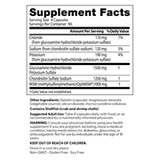Doctors Best Glucosamine Chondroitin MSM with OptiMSM Capsules, 360 Ct