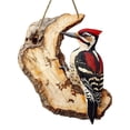 thumbnail image 2 of Vintage 2D Bird Wooden Signage, 2D Bird Wooden Hanging Ornament, Handmade Boxwood Bird Wall Hanging, Rustic Farmhouse Style Wall Decor Bird for Indoor & Outdoor 1Pcs, 2 of 6