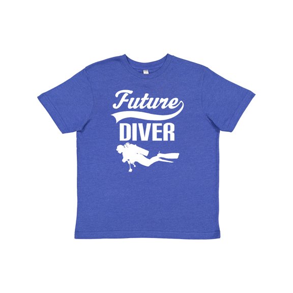 Inktastic Future Diver Scuba Diving Youth T-Shirt