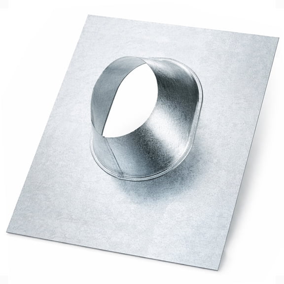 Selkirk 3-Inch Diameter Type B Gas Vent Steel Adjustable Roof Flashing, 103825