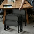 thumbnail image 2 of Homy Casa Foldable Laptop Table with Fixed Cup Holder and Adjustable Metal Frame, 2 of 12