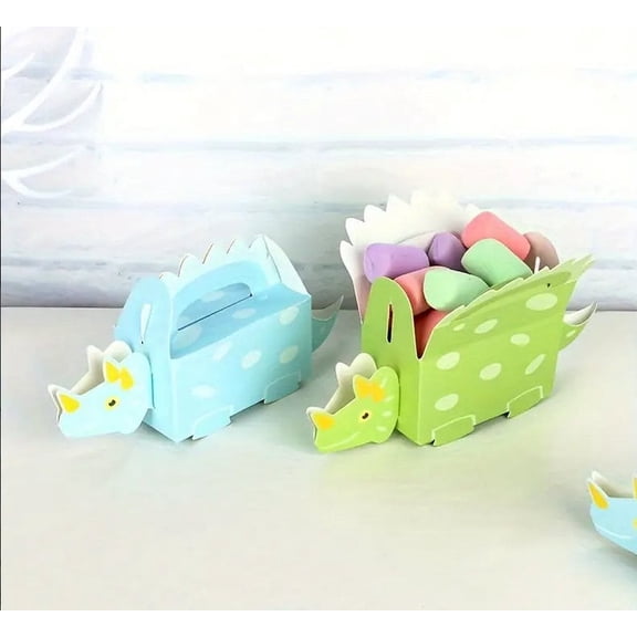 10-Piece Dinosaur Party Favor Bags Set