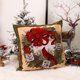 thumbnail image 1 of Funda de almohada Estampado de Papá Noel Viejo sofá cama Decoración para el hogar Funda de almohada Funda de cojín para dormitorio Feliz Navidad 45x45 Cm Eccomum  Funda de almohada, 1 of 7