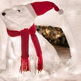 thumbnail image 3 of Haute Decor Polar Bear Christmas Decoration with LED Lights, 3 of 6