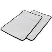 Obersee Plastic Diaper Changing Pads, Black