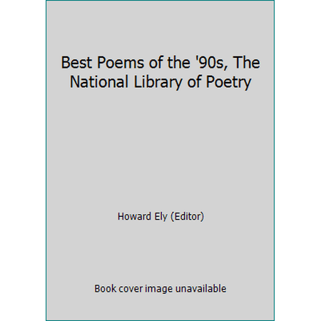Pre-Owned Best Poems of the '90s, The National Library of Poetry (Hardcover) 1575534711 9781575534718