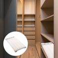 thumbnail image 5 of Mobutofu Closet Shelf White Steel Tube Retractable Design Closet Storage 1Pcs 19.5X9.4X1.0In, 5 of 8