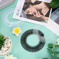 thumbnail image 4 of Peine elástico circular completo, peine circular de plástico Flexible, peine elástico para el cabello, diadema, soporte para diadema para mujeres y niñas Vhermosa CPB-DE-LYY947-1, 4 of 6