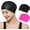 Black & Rose red - 2 Pack, variant on 2 Pack Swim Caps for Long Hair, Durable Silicone Swimming Caps for Women Men Adults Youths, Easy to Put On and Off, Waterproof Swim Hats Bathing Caps to Keep Hair Dry