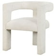 thumbnail image 3 of Petra Boucle Upholstered Accent Side Chair Black, 3 of 5