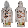 thumbnail image 3 of Trick or Treat Rat Terrier Funny Mummy Cosplay Pumpkin Candy Basket All Over Print 3D Hooded Duffle Toggle Coat Ratty Dog Lover - 12016, 3 of 6