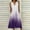 Purple, variant on Ayolanni Purple Vacation Dresses for Plus Women V-Neck Sleeveless Ombre Midi Dresses Casual Dresses for Girls 5x