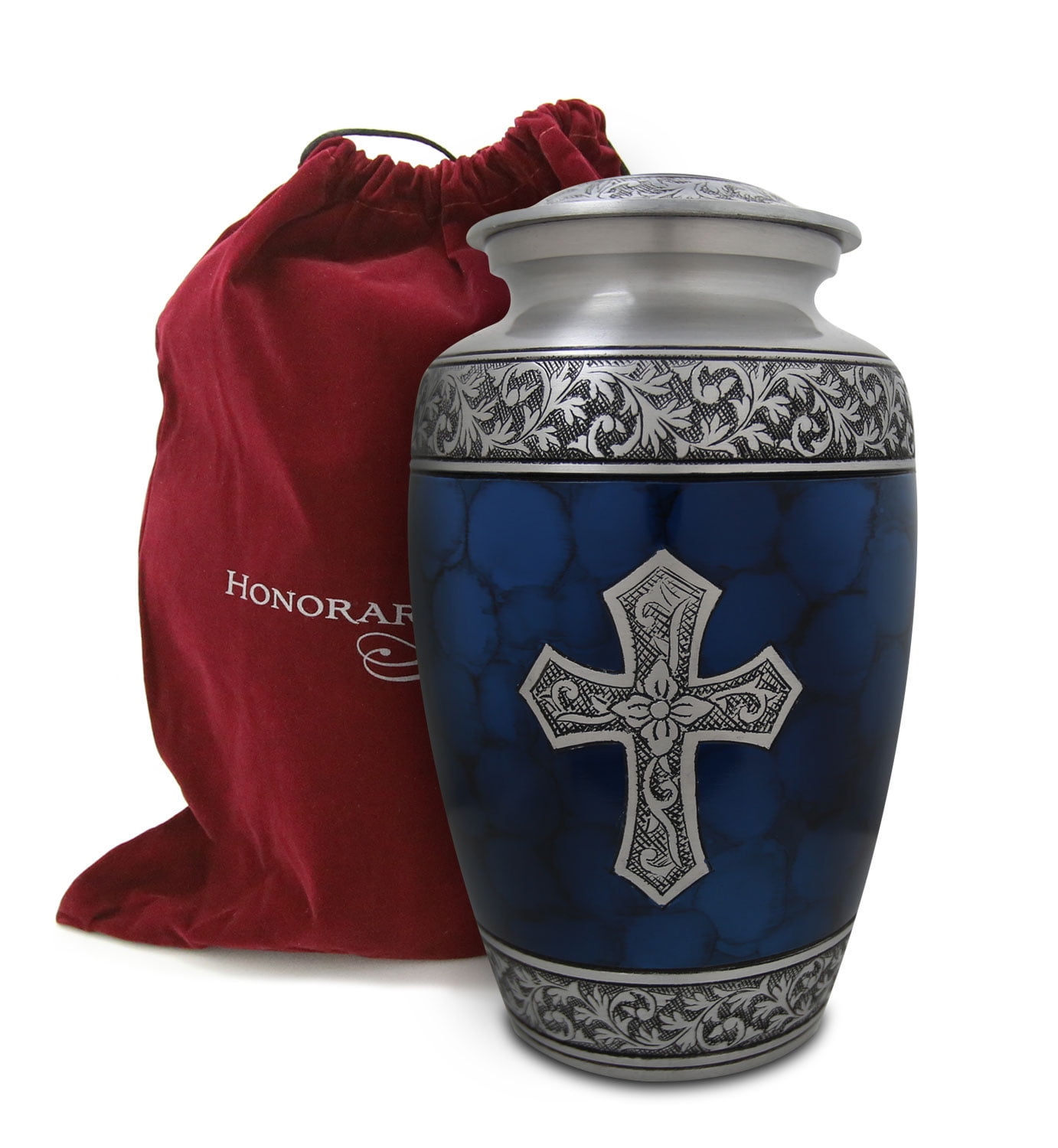 Honorary Memorials Sacred Cross Cremation Urn for Human Ashes