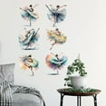 thumbnail image 4 of 2x Pegatinas De Pared De Bailarina De Ballet Calcomanías De Pared De Bailarina De Ballet Para Dormitorio De Niñas, 4 of 6