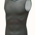 thumbnail image 1 of SUTENGDA Mens Sleeveless Cycling Base Layer Top - Quick-Drying  High-Stretch  Breathable  Contrast Mesh  Crew Neck  Skin-Fit  Polyester Fabric  Hand Wash Only  Ideal for Spring/Summer Cyc, 1 of 7