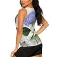 thumbnail image 2 of Goofa Vintage Flower Printed Womens Workout Tops for Women Sleeveless Yoga Shirts Athletic Running Tank Tops Sleeveless Gym Clothes Workout Apparel-Large, 2 of 9