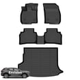 thumbnail image 1 of WayhighÂ® Floor Mats & Cargo Liner Custom for Buick Envision 2021-2026 All Weather Protection TPE Floor Liners Front & Rear Row Full Set Envision Accessories Black, 1 of 9