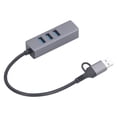 thumbnail image 4 of Adaptateur Hub USB Transmission Rapide Multi-Interface Plug and Play Convertisseur Ethernet 1000 Gigabit RJ45 USB 3.0, 4 of 9