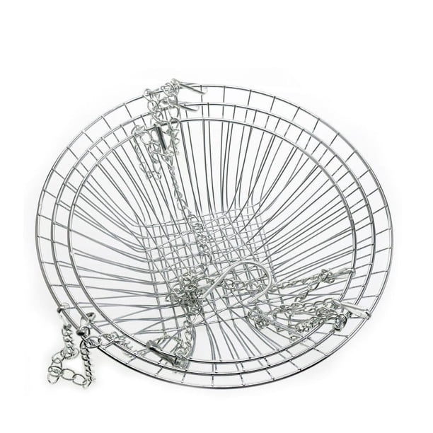 Cesta Colgante de Metal WEISSMXG 3 Niveles Ajustable Cromado