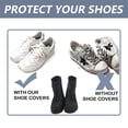thumbnail image 4 of Anti-Slip Rain Shoe Covers, AYAMAYA Reusable Waterproof PVC Boot Covers with Zipper for Men Women Kids (XL-US 10) 1 Pack, 4 of 10