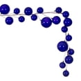 thumbnail image 3 of Vickerman 10' Purple Pearl Branch Ball Wire Garland., 3 of 4