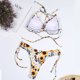 thumbnail image 3 of Traje de baño cómodo para mujer con correa de cordones con estampado de flores con estilo para mujer OAVQHLG3B Store  lin121212, 3 of 4