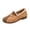 Coffee, variant on EKVAHL Flat Shoes for Women Dressy Casual Soft-Soled Versatile Round-Toe Splicing Plush Flats Round Toe Flat Shoes
