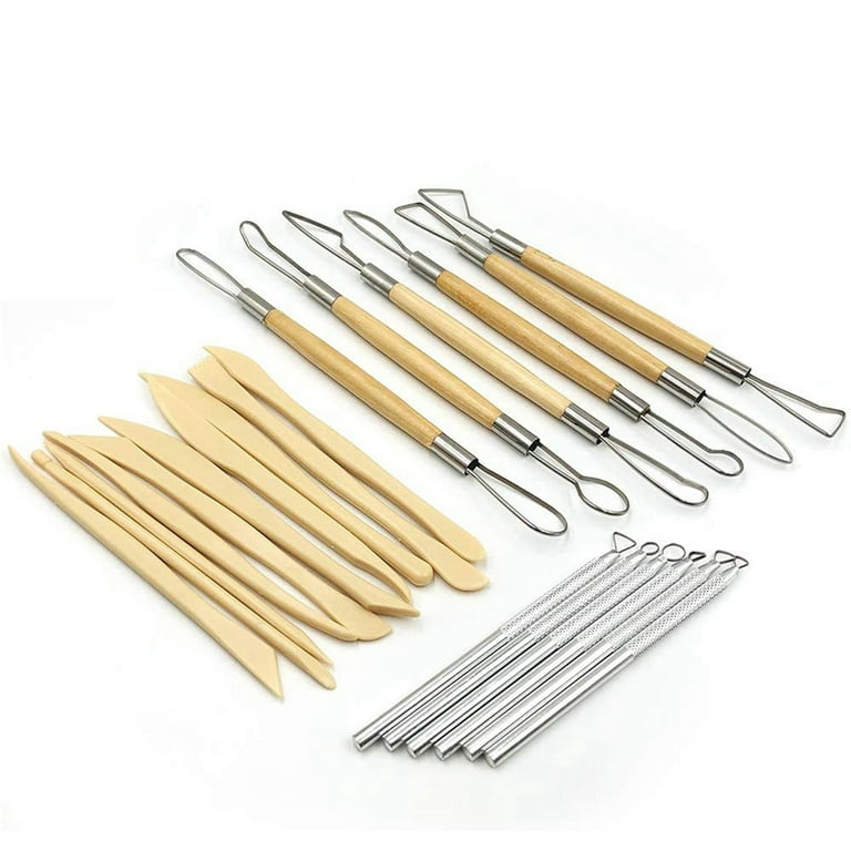 Pottery and Clay Sculpting Tools - Set of 22  Pottery tools, Sculpting  clay, Ceramic artwork